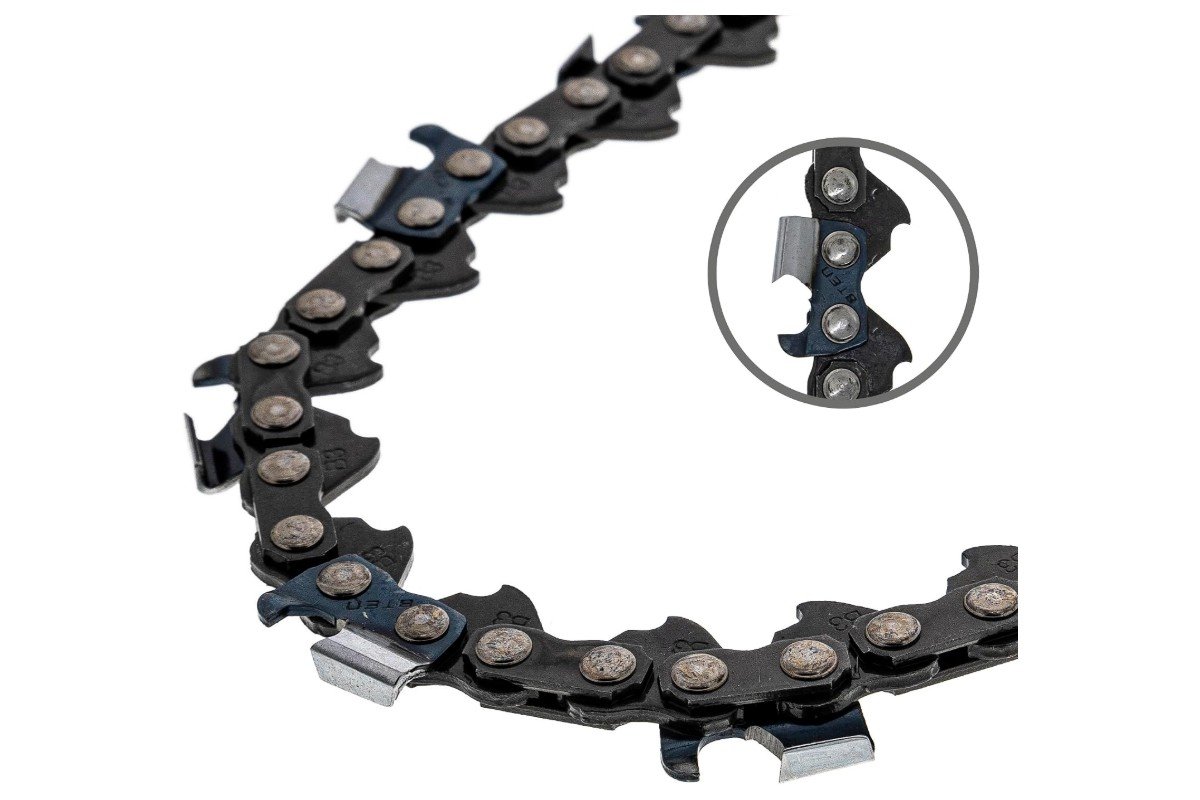 8TEN ripping chain loop with a close-up of one cutter