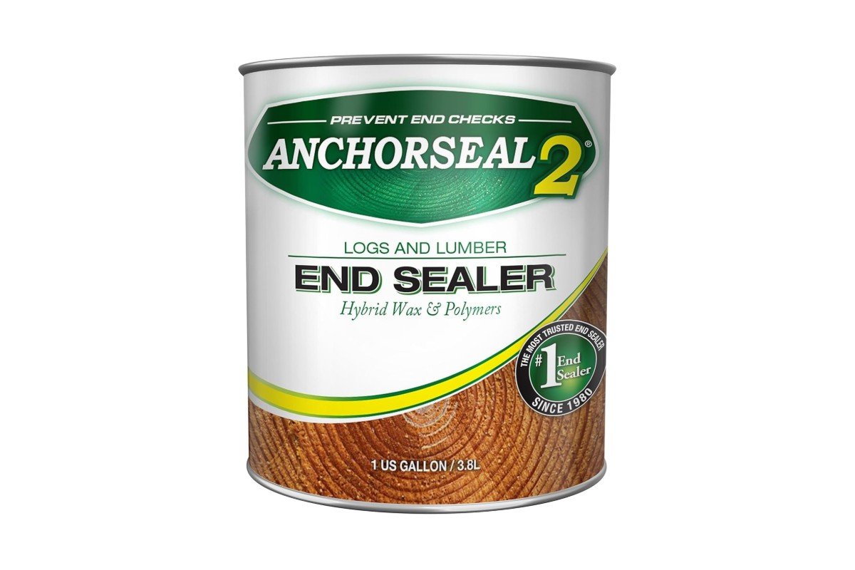 Can of Anchorseal 2 end grain sealer