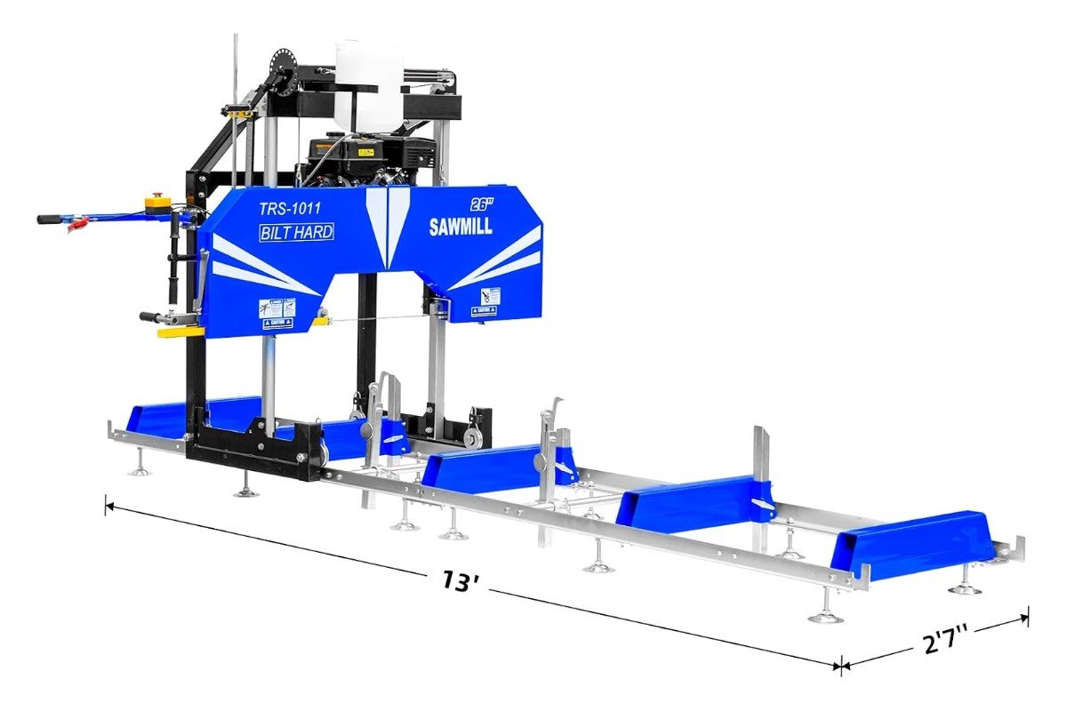 BILT HARD 26 inch portable sawmill